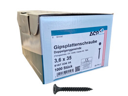 ACP SNELBOUWSCHROEF FIJN 3.6X35MM 1000ST  6167 036 35